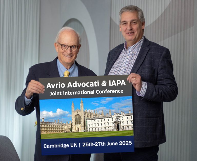 Avrio Advocati & IAPA Joint International Conference June 2025, Cambridge UK